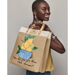 Main Squeeze Burlap Tote 4 Main Squeeze Burlap Tote -Fashion-Accessories-Brighton main squeeze burlap tote multi 4 fb6e1757 53b3 4a7b a22f 6b97abc6247d