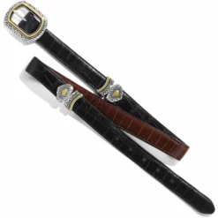 Marcus Two-Tone Reversible Belt -Fashion-Accessories-Brighton marcus two tone reversible belt black peanut 3 5587e73c 3002 470f a328 c170806ac031