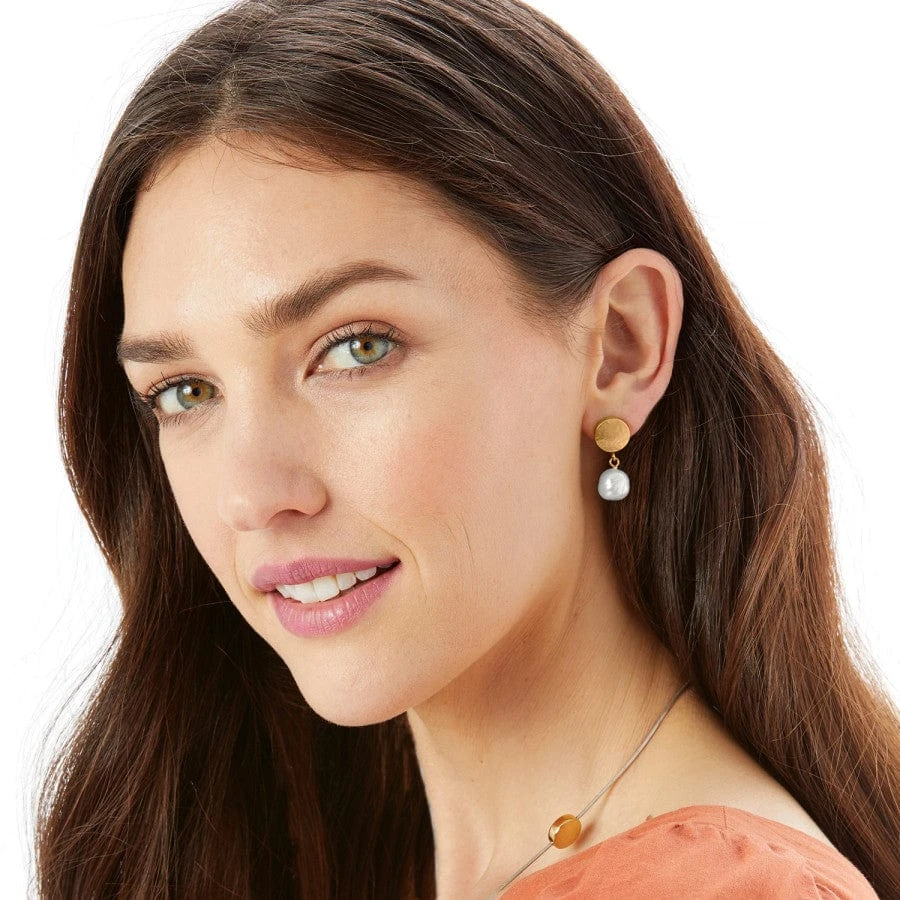 Mediterranean Pearl Post Drop Earrings Mediterranean Pearl Post Drop Earrings -Fashion-Accessories-Brighton mediterranean pearl post drop earrings cream 2 4a2d20cd 6d8a 4f34 b3b6 2a3ad90f20f2