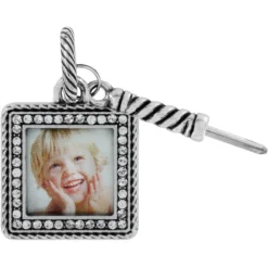 Memento Square Photo Charm