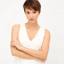 Meridian Blaze Collar Necklace -Fashion-Accessories-Brighton meridian blaze collar necklace silver 3 c16c0c7e ced3 4574 ae7d 3ca9747c2685