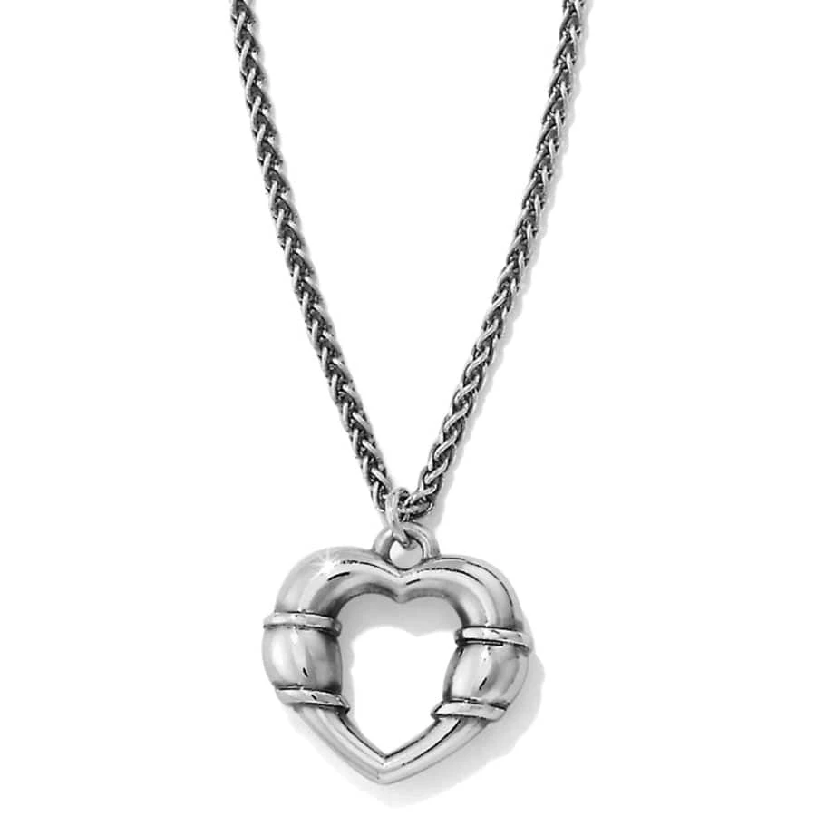 Meridian Linx Petite Heart Necklace Meridian Linx Petite Heart Necklace -Fashion-Accessories-Brighton meridian linx petite heart necklace silver 1 eec37944 ba8f 47f1 ae21 6cd83e4ae319