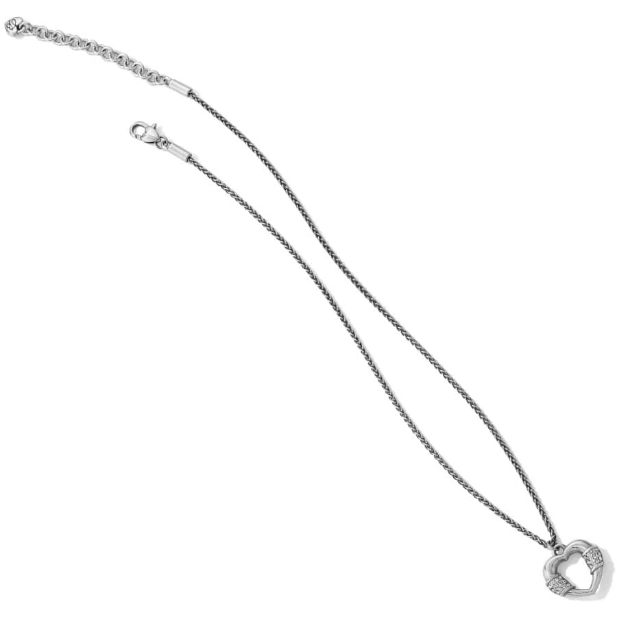 Meridian Linx Petite Heart Necklace Meridian Linx Petite Heart Necklace -Fashion-Accessories-Brighton meridian linx petite heart necklace silver 2 36ca0f37 e3bb 4a96 9e25 2d073b7252ad