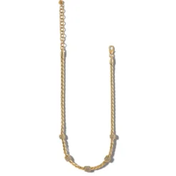 Meridian Necklace -Fashion-Accessories-Brighton meridian necklace gold 1