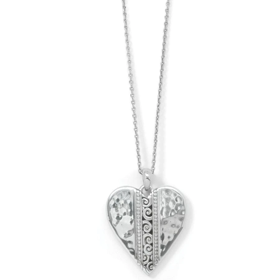 Mingle Adore Heart Necklace Mingle Adore Heart Necklace -Fashion-Accessories-Brighton mingle adore heart necklace silver 0 240a3c26 7489 469a ad9b 46cc6e7fb8ee