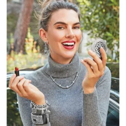 Moonlight Garden Post Drop Earrings -Fashion-Accessories-Brighton moonlight garden post drop earrings silver 2 43ea846b 3ae3 4bb1 980a f93ea15c6152