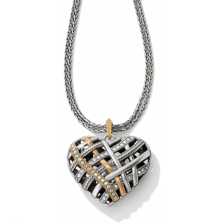 Neptune's Rings Convertible Reversible Heart Necklace Neptune's Rings Convertible Reversible Heart Necklace -Fashion-Accessories-Brighton neptune s rings convertible reversible heart necklace silver 0 cf25dba5 2a1c 4198 88bb c4bcee49e144