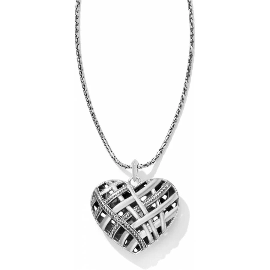 Neptune's Rings Convertible Reversible Heart Necklace Neptune's Rings Convertible Reversible Heart Necklace -Fashion-Accessories-Brighton neptune s rings convertible reversible heart necklace silver 1 b39a2139 2ec0 45bc 89d7 0a6d81a624f1
