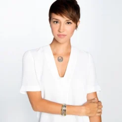 Neptune's Rings Hinged Bangle -Fashion-Accessories-Brighton neptune s rings hinged bangle silver gold 2