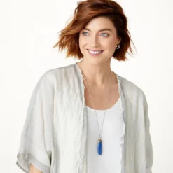 Neptune's Rings Pyramid Quartz Stone Necklace -Fashion-Accessories-Brighton neptune s rings pyramid quartz stone necklace blue 2 8b3cab2a 4819 4788 9691 af047c85b4e9