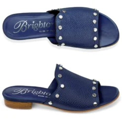 Night Studded Sandals -Fashion-Accessories-Brighton night studded sandals midnight 1 1e9a6588 4fb1 4b19 88ad 0f9b7522d7d3