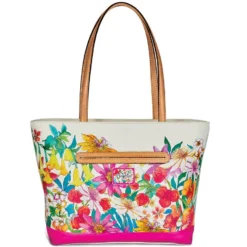 Orchid Tote 2 Orchid Tote -Fashion-Accessories-Brighton orchid tote multi 2