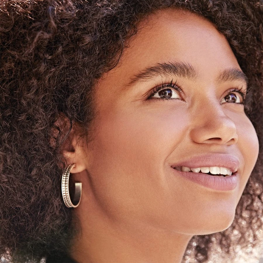 Pebble Dot Medium Hoops Pebble Dot Medium Hoops -Fashion-Accessories-Brighton pebble dot medium hoops silver 1 669274f3 0dd7 42ec aa28 05ba5ae05a01