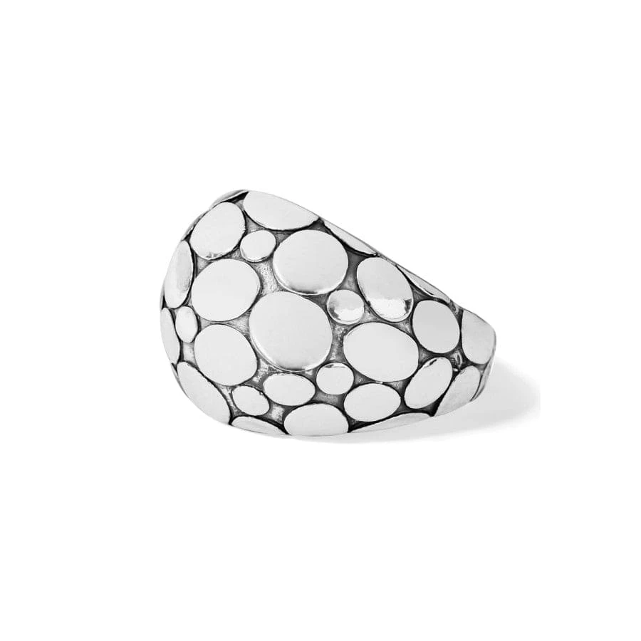 Pebble Ring Pebble Ring -Fashion-Accessories-Brighton pebble ring silver 0
