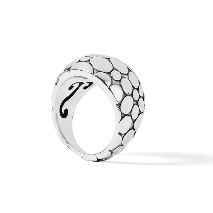 Pebble Ring Pebble Ring -Fashion-Accessories-Brighton pebble ring silver 1