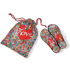 Posies Wedge Flip Flops 2 Posies Wedge Flip Flops -Fashion-Accessories-Brighton posies wedge flip flops multi 2