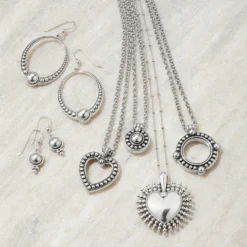 Pretty Tough Open Ring Necklace -Fashion-Accessories-Brighton pretty tough open ring necklace silver 2 124ba8eb 786c 4017 9b27 ffef04b13e79