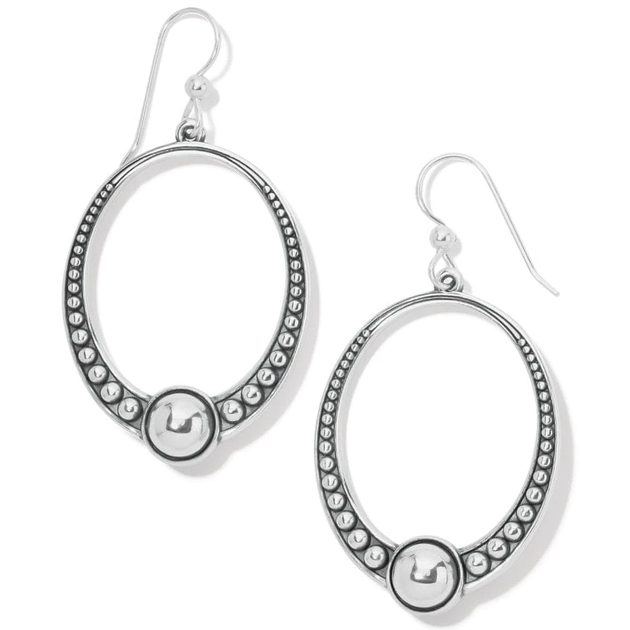 Pretty Tough Oval French Wire Earrings Pretty Tough Oval French Wire Earrings -Fashion-Accessories-Brighton pretty tough oval french wire earrings silver 1 5448d273 c030 442b a5a8 754aa18da749
