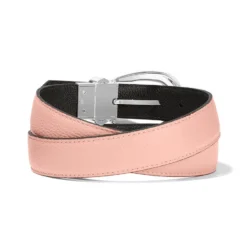 Really Tough Reversible Belt 12 Really Tough Reversible Belt -Fashion-Accessories-Brighton really tough reversible belt pink sand 1