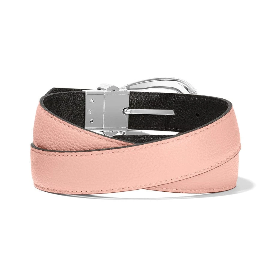Really Tough Reversible Belt Really Tough Reversible Belt -Fashion-Accessories-Brighton really tough reversible belt pink sand 1