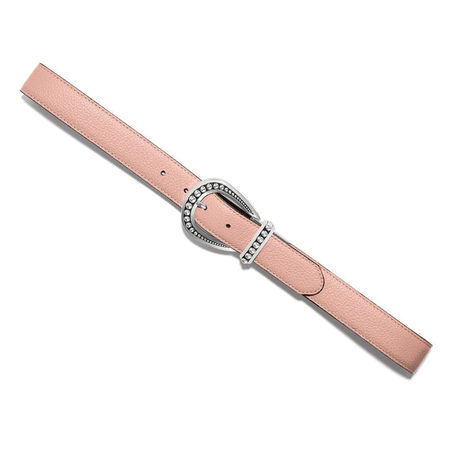 Really Tough Reversible Belt Really Tough Reversible Belt -Fashion-Accessories-Brighton really tough reversible belt pink sand 3