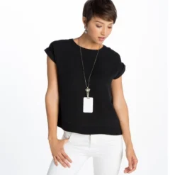 Reno Heart Badge Clip Necklace 3 Reno Heart Badge Clip Necklace -Fashion-Accessories-Brighton reno heart badge clip necklace silver 3 a1f33821 bc7e 477e 886b 6b5f45366c67