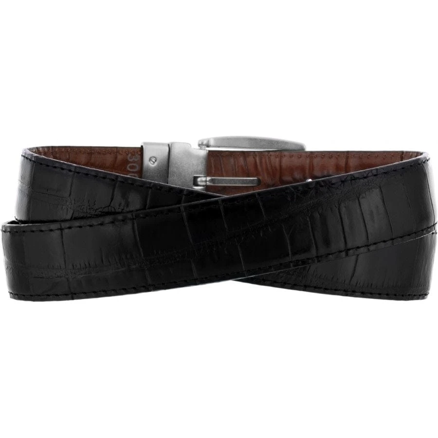 Reversible Croco Belt Reversible Croco Belt -Fashion-Accessories-Brighton reversible croco belt black peanut 1 f277db8e 6f79 4c94 933b d586c6bb1171