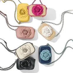 Rosie Straw Camera Bag -Fashion-Accessories-Brighton rosie straw camera bag natural orchid 3