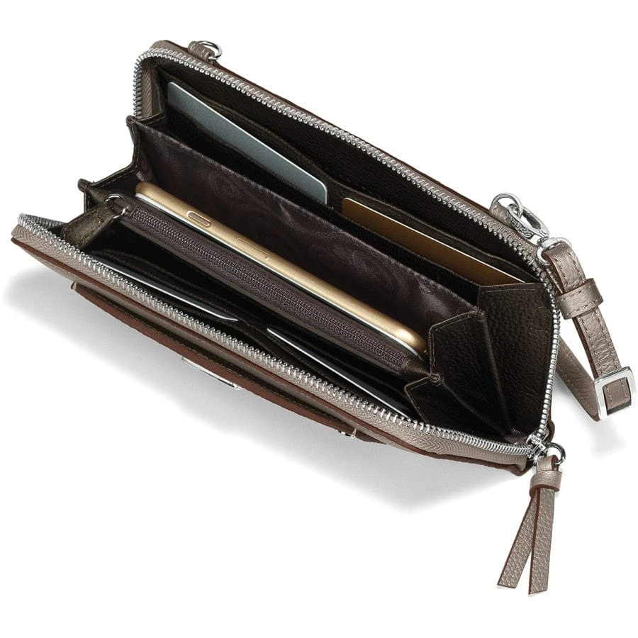 Rox Large Zip Wallet Rox Large Zip Wallet -Fashion-Accessories-Brighton rox large zip wallet zinc pearl 1 59561952 7573 485c a393 7c00fba45760