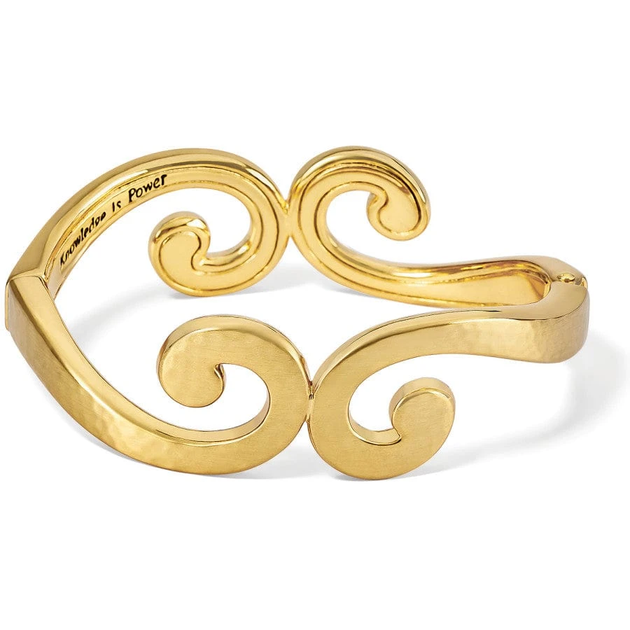 Royale Hinged Bangle Royale Hinged Bangle -Fashion-Accessories-Brighton royale hinged bangle brushed gold 0 b39e7aa9 1aed 42fb b2cc 1b123e73492f