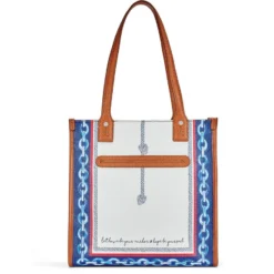 Sailors Heart Tote -Fashion-Accessories-Brighton sailors heart tote multi 2