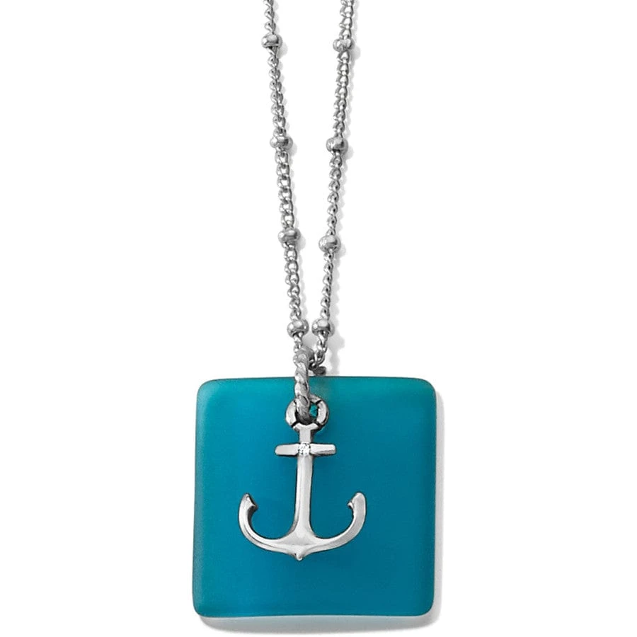 Sea Shore Anchor Glass Necklace Sea Shore Anchor Glass Necklace -Fashion-Accessories-Brighton sea shore anchor glass necklace silver blue 0 d1c7ae4e 6b8a 4132 821d b38b9160f2e8