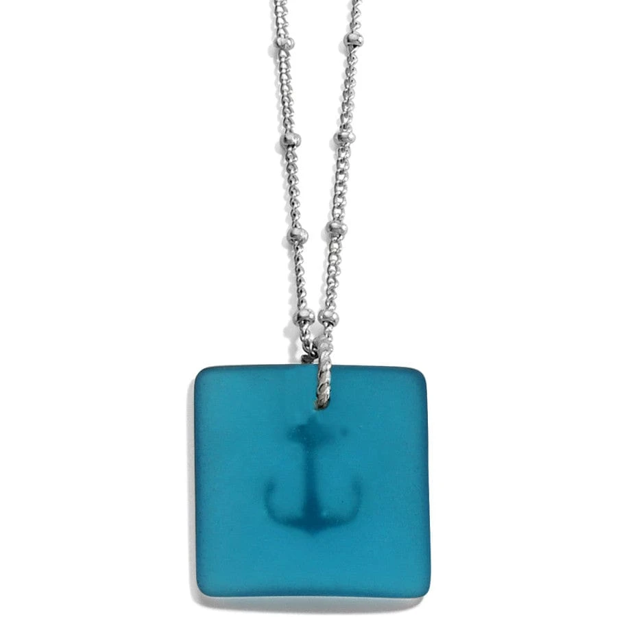 Sea Shore Anchor Glass Necklace Sea Shore Anchor Glass Necklace -Fashion-Accessories-Brighton sea shore anchor glass necklace silver blue 1 a527137f 9be1 4f4d afaf 1962141fc58f