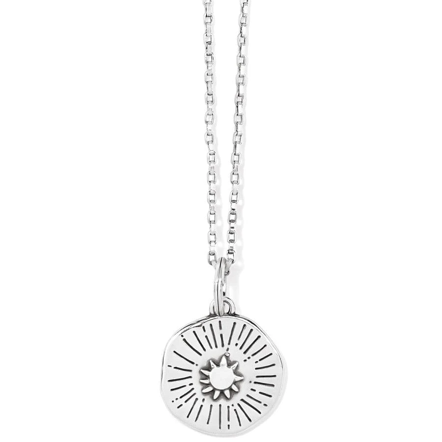 Sentiments Beautiful Convertible Reversible Necklace Sentiments Beautiful Convertible Reversible Necklace -Fashion-Accessories-Brighton sentiments beautiful convertible reversible necklace silver 1