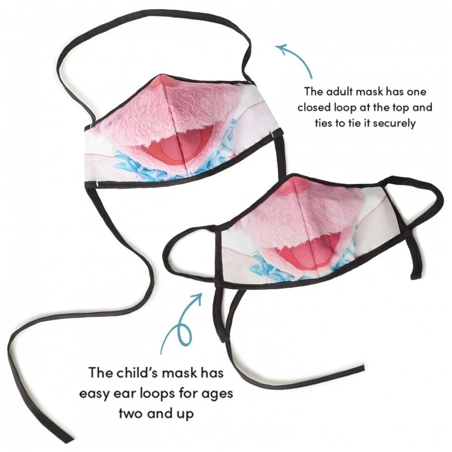 Sesame Street Abby Cadabby Adult/Child Face Mask (2 pack) Sesame Street Abby Cadabby Adult/Child Face Mask (2 Pack) -Fashion-Accessories-Brighton sesame street abby cadabby adult child face mask 2 pack multi 1 a4a5a68c a6bf 4727 9b10 4b249a1be195