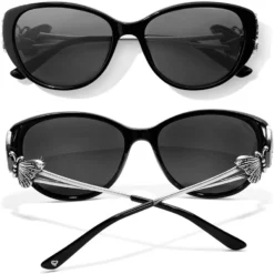 Social Lite Sunglasses -Fashion-Accessories-Brighton social lite sunglasses black silver 2 ddce1e35 de11 4ab7 a4fe 1e3c4c9fcc07