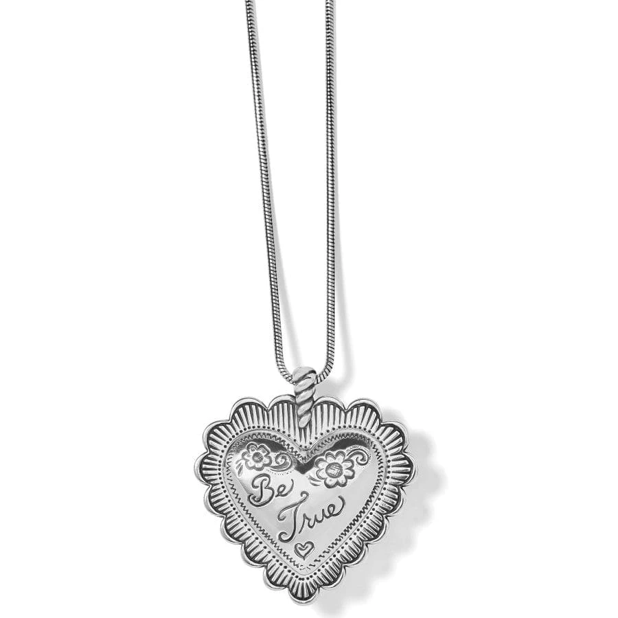 Sonora Bold Heart Necklace Sonora Bold Heart Necklace -Fashion-Accessories-Brighton sonora bold heart necklace silver 1 867bfd13 c607 40aa 88cb a504460179d8