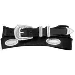 Taper Ornament Belt -Fashion-Accessories-Brighton taper ornament belt black 0 ba82ea00 6508 4724 9944 901fd29b7cce