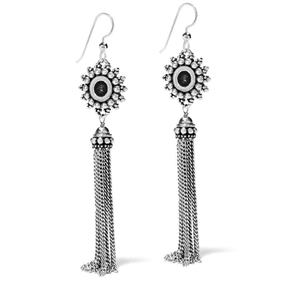 Telluride Sunburst Tassel French Wire Earrings Telluride Sunburst Tassel French Wire Earrings -Fashion-Accessories-Brighton telluride sunburst tassel french wire earrings silver 1 36d80b4a f320 4edb 9f72 0f44edabf422