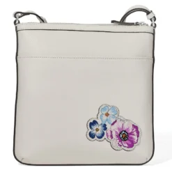 Terracina Messenger Bag -Fashion-Accessories-Brighton terracina messenger bag white multi 2