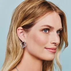 Toledo Hoop Earrings 3 Toledo Hoop Earrings -Fashion-Accessories-Brighton toledo hoop earrings silver 3 b282173d 278c 4f07 8d87 3f82e6c6502f