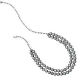 Twinkle Double Link Necklace -Fashion-Accessories-Brighton twinkle double link necklace silver 2 5e334b5c 5c4a 4cd6 8ebb 67f37d70ab8a