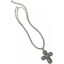 Vines Cross Convertible Necklace -Fashion-Accessories-Brighton vines cross convertible necklace silver 2 0ff37b9f f23d 4e1c 809e b6b77175f6e7